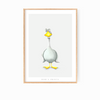 Nursery print "Duck Veronica"